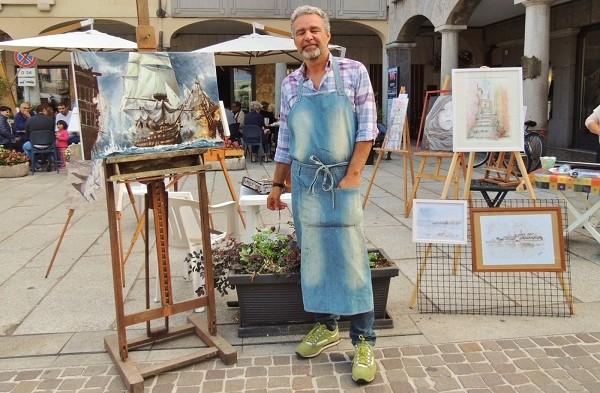 Borgomanero galleria d’arte per un giorno (fotogallery)