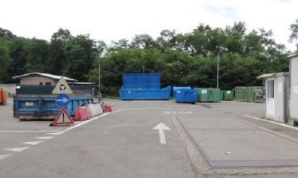 Manutenzione alla piattaforma ecologica di Borgomanero