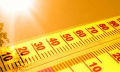 Termometro vicino ai 30 gradi nel week end