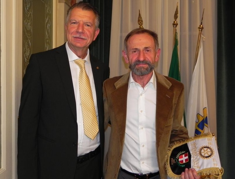 Il Rotary Valticino ha incontrato Claudio Gaudino, preparatore atletico di Juventus e Inter