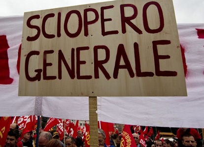 Sciopero generale il primo maggio: problematici i servizi dell’Asl