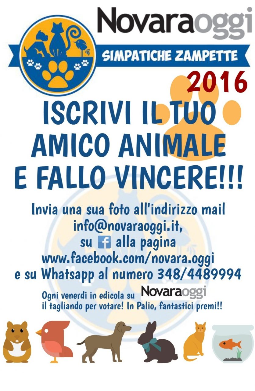 Simpatiche Zampette: premi per il più votato della settimana!