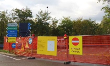 Chiusa la bretella tra sr 229 e strada dei Rubinetti