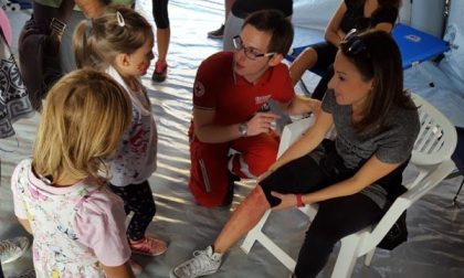 Giochi e colori per i bimbi nella piazza delle meraviglie