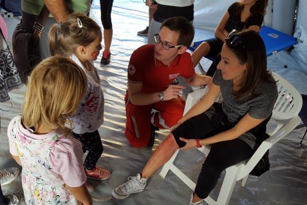 Giochi e colori per i bimbi nella piazza delle meraviglie