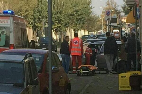 Incidente in viale Volta sabato mattina