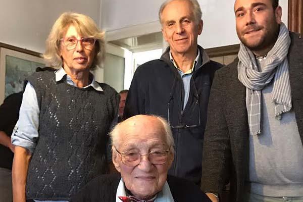 Novara città di centenari: 104 candeline per Ferruccio Passarello