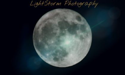 Ecco una foto della Super Luna scattata da un nostro lettore