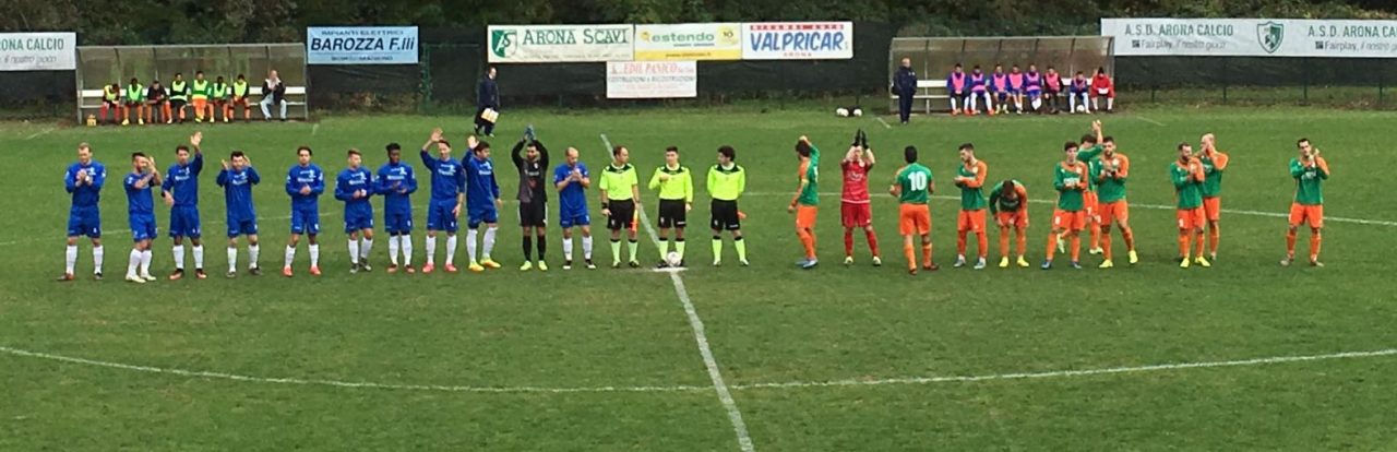 L’Arona calcio sbaraglia la Romentinese, poche invece le emozioni per il Dormelletto