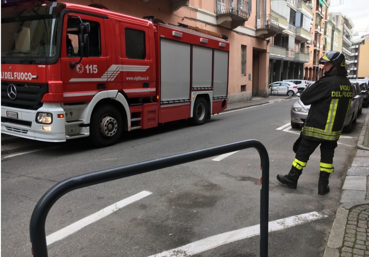 Ultim’ora: fuga di gas in via Roma ad Arona