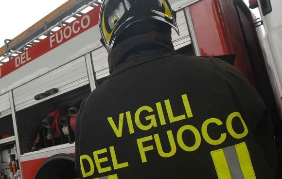 Vigili del fuoco novaresi nel cuneese flagellato dal maltempo