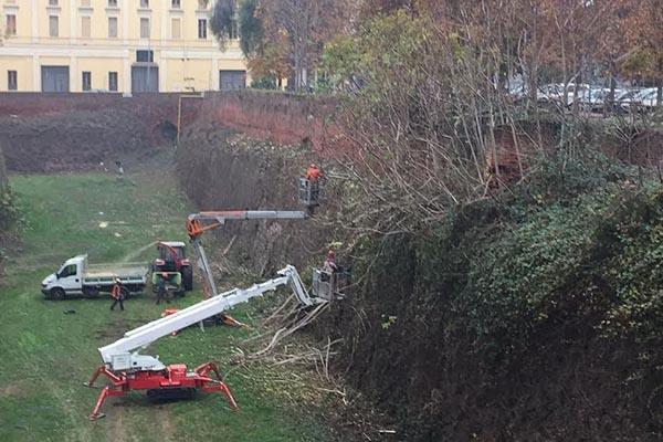 Castello: “Dopo 5 anni, avviata la pulizia del fossato”
