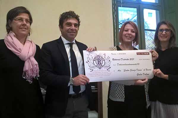 Centro servizi donna della Provincia: 12mila euro dal Rotaract per contrastare la violenza sulle donne