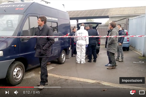 I Ris in azione nella casa di via Cavallari, il video