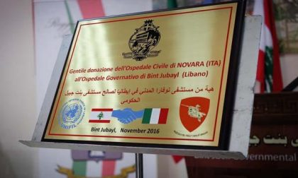 Il contingente italiano completa alcune aree dell’ospedale di Bint Jbal in Libano