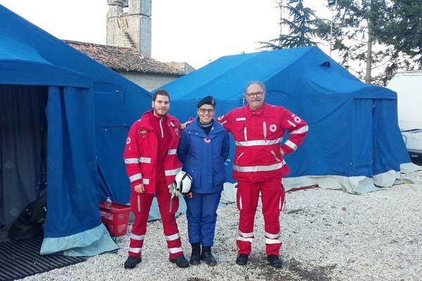 La Cri novarese nelle zone colpite dal terremoto