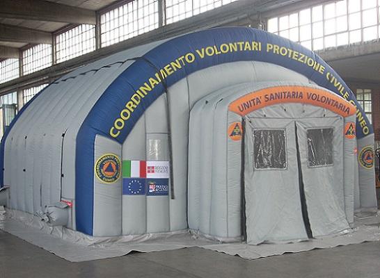 La Protezione Civile piemontese in aiuto alle popolazioni colpite dal terremoto