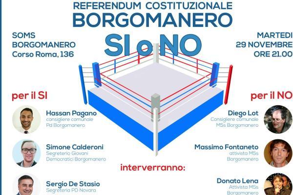 Referendum, le ragioni del sì e del no sul “ring”