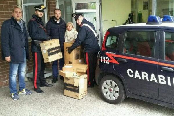 Ritrovati i pc rubati alla scuola Don Milani