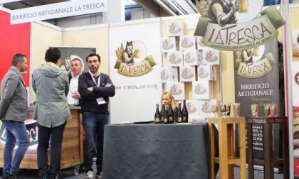 Una birra sunese alla serata di gala del Gourmet Expoforum
