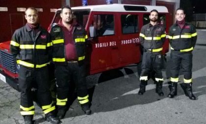 Vigili del fuoco di Novara ad Arquata del Tronto