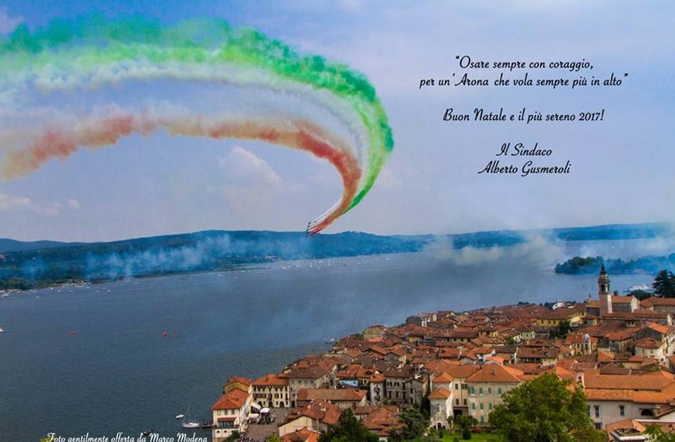 Gli auguri alla città da parte del sindaco Alberto Gusmeroli