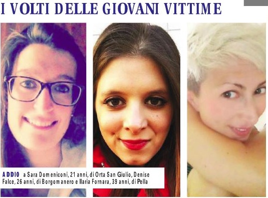 Incidente di Suno, le amiche delle tre ragazze: “Il nostro cuore si è fermato”