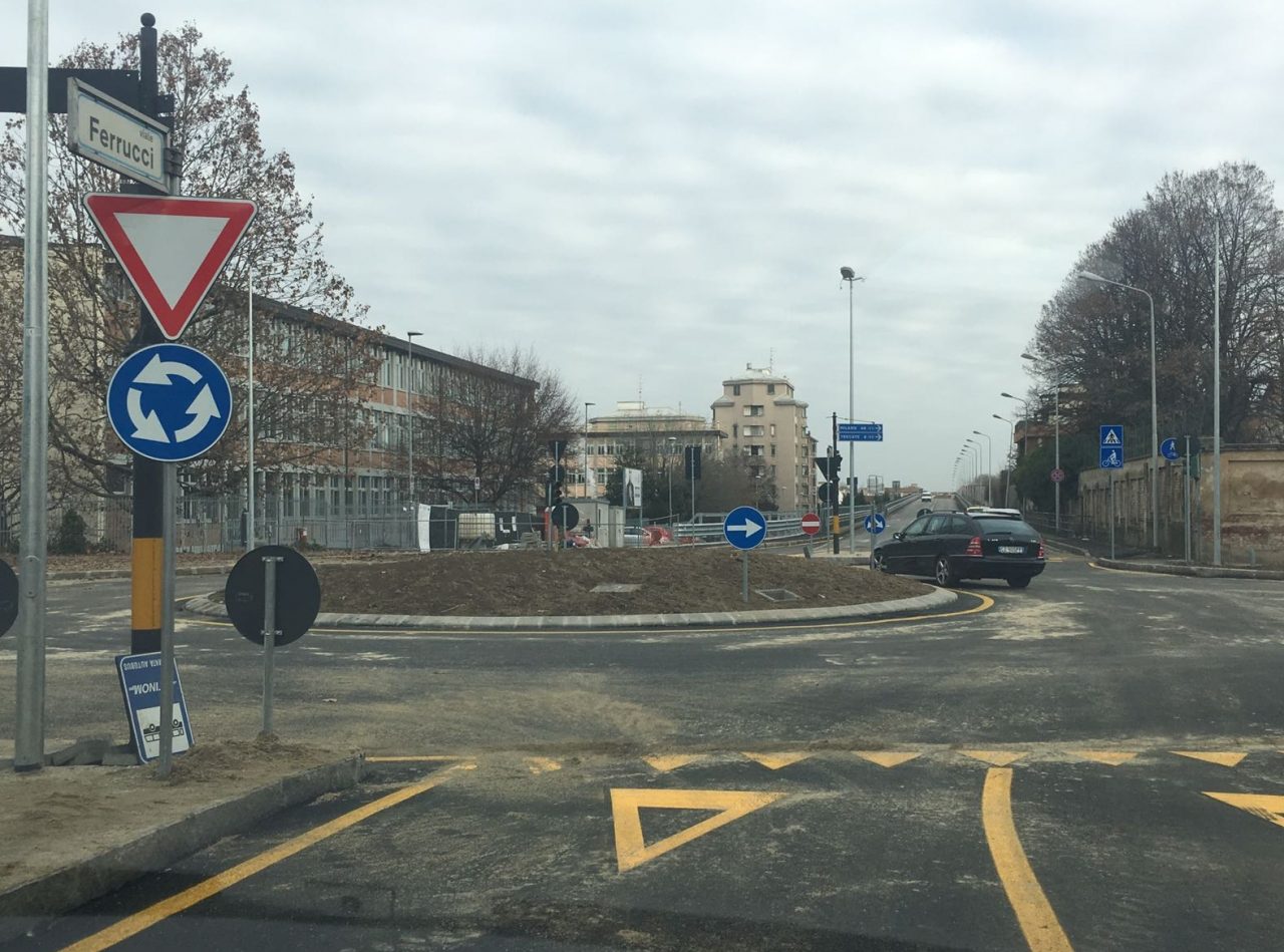 Riaperto il Cavalcavia XXV Aprile a Novara