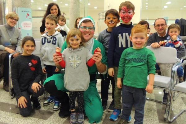 Festa degli auguri alla Bpn di Borgomanero