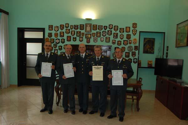 Gdf di Novara: encomi ai militari del Nucleo di polizia tributaria