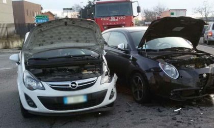 Incidente tra Novara e San Pietro Mosezzo