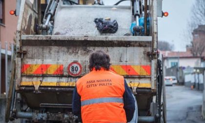 La raccolta rifiuti a Novara per l'Immacolata
