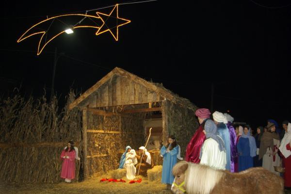 Luci spente… e Santa Cristina diventa Betlemme