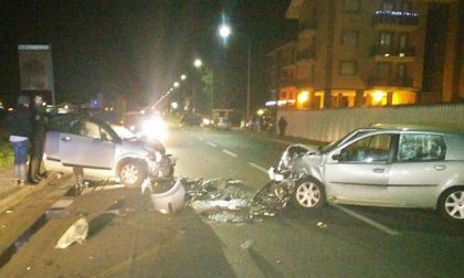 Scontro tra due auto in corso Risorgimento