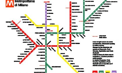 Corse della metro anticipate a Milano