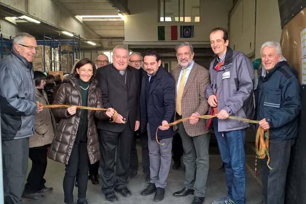 Inaugurata la nuova sede del Banco Alimentare del Piemonte a Novara