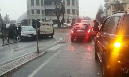 Incidente tra via Biglieri e via XX Settembre