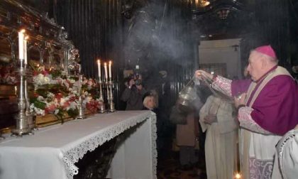 La solenne apertura dello Scurolo