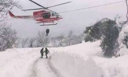 Vigile del fuoco novarese tra i soccorritori all’hotel Rigopiano in Abruzzo