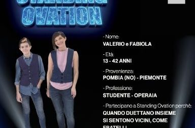 Da Pombia agli studi di Raiuno: la storia di Fabiola e Valerio