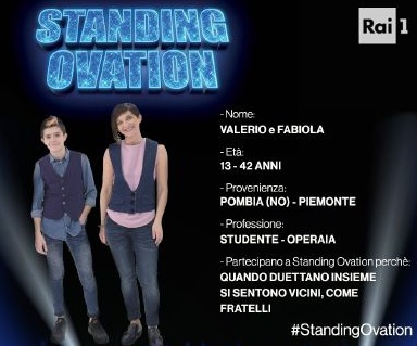 Da Pombia agli studi di Raiuno: la storia di Fabiola e Valerio