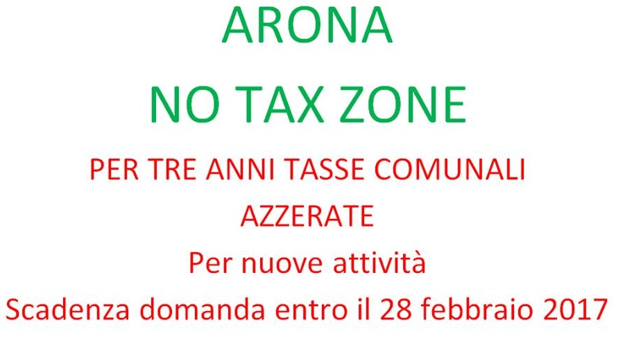 Riapri un negozio o ampli il tuo? Ad Arona non paghi le tasse per 3 anni