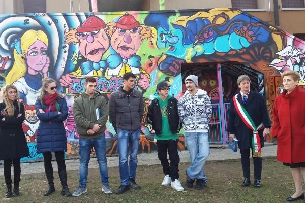CivicNeet: inauguarato il murales