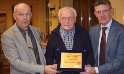 Ha compiuto 80 anni il postino volante di Borgomanero