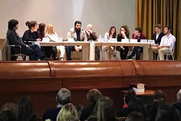 Lo chef Cannavacciuolo prof per un giorno al Liceo del Gusto di Borgomanero