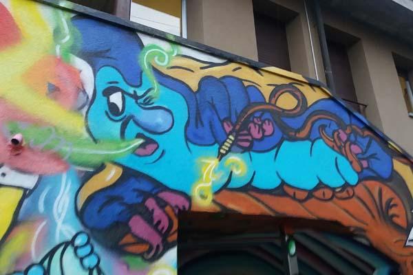 Progetto CivicNeet: a Briga si inaugura il murales dei ragazzi