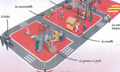 Scuola dell’Infanzia di Gozzano, nuova area giochi per bambini