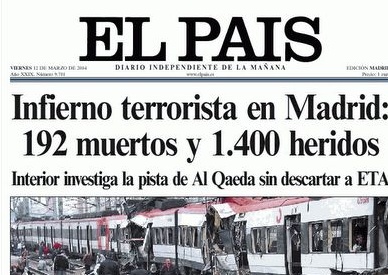 Accadde oggi, 11 marzo: attentati a Madrid del 2004