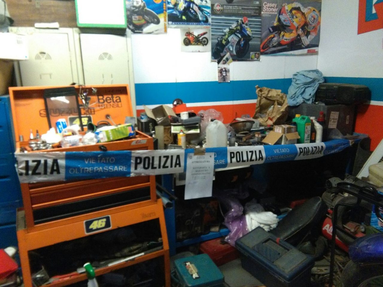 Alto Vergante: la stradale scova un’officina abusiva