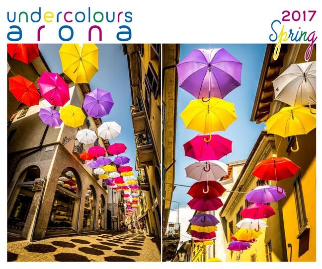 Torna “UndercoloursArona” con 1000 ombrelli colorati